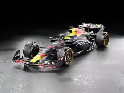F1 2023 RedBull RB19 Low-poly 3D model