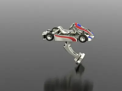 Cufflinks Carting 3D print model