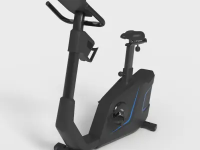 EXERCISE BIKE Low-poly 3D model