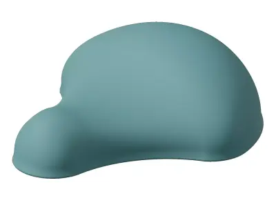 Plastic Sports Bicycle Saddle 3D model