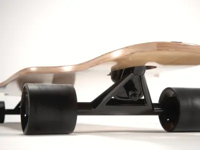 realistic longboard longboards and skateboards 3D model