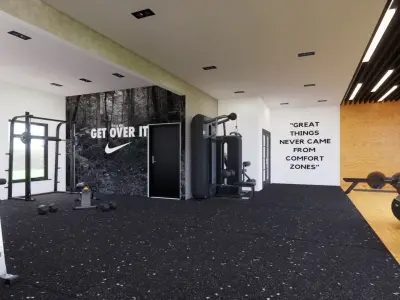 GYM DESIGN SPACE 3D model