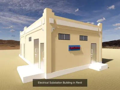 Electrical Substations Buildings Collection