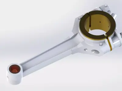 Connecting Rod for an IC Engine 3D print model