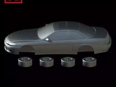 Lexus SC300 1992-2000 3D print model