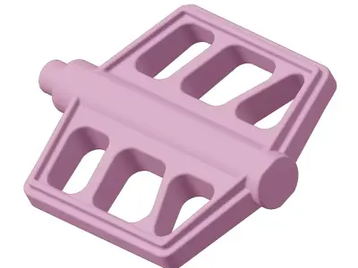 Plastic Exquisite Bike Pedal Toy 3D model