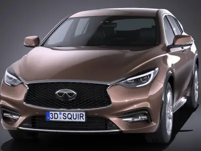 Infiniti Q30 2016 3D model