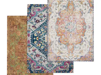 Rug Set 794 3D model