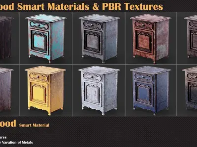 30 Wood Smart Materials - VOL08   Texture