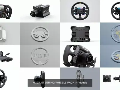 MOZA STEERING WHEELS PACK