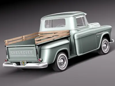 Chevrolet Pickup 1955 3D model