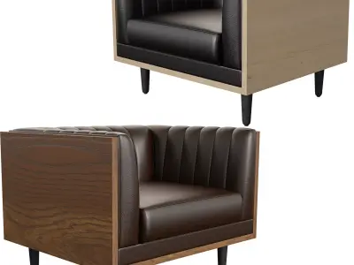 Qubic Sofa - Modular Modern Seating Low-poly 3D model