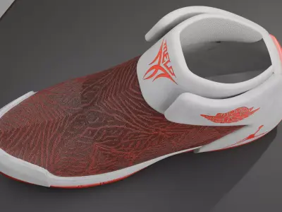 Nike Jordan Sneaker 3D model