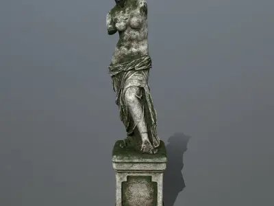 Venus  de  Milo Low-poly 3D model