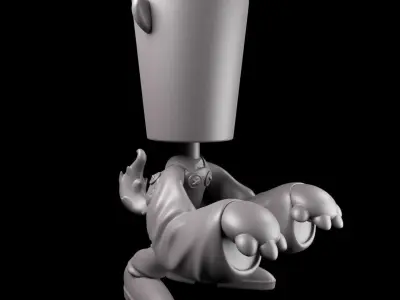 Pencil holder Vase holder objects holder Free 3D print model purchase