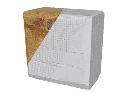 Ultra realistic Tree Stump 3D model