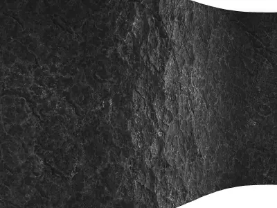 Stone Black Wall Texture 3D model