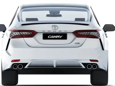 Toyota Camry XSE 2018 3D model