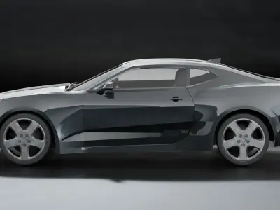 Chevrolet Camaro SS 3D Model Low-poly 3D model