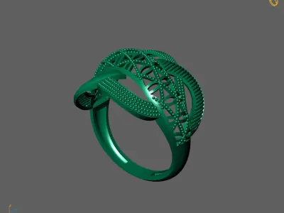 Women Plain Ring Ready STL Models Womens Ring 3d models 3D print model get