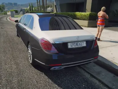 Mercedes AMG Maybach S 65 Pullman VV222 2025 3D model