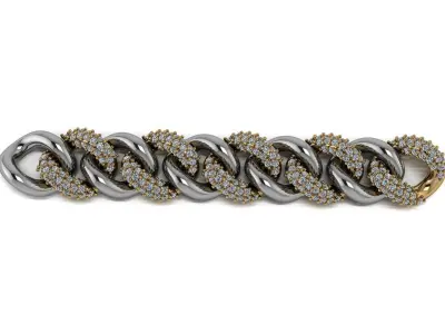 Cuban chain  3D print model purchase