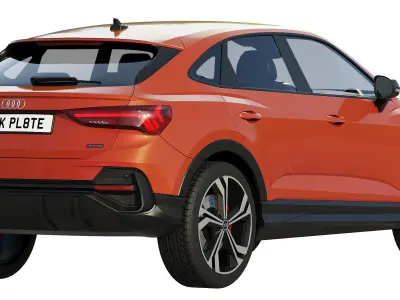 AUDI Q3 SPORTBACK 2020 3D model