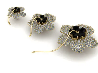 Flower Diamond Tops 3d Printable Model 3D print model