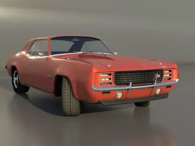 Chevrolet Camaro 1969 3D model