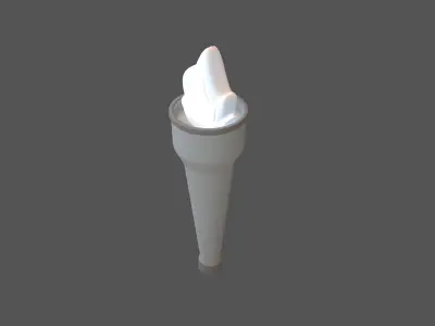 Torch v2 003 Low-poly 3D model