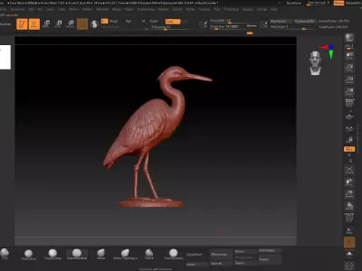 Heron Miniatures 3D print model