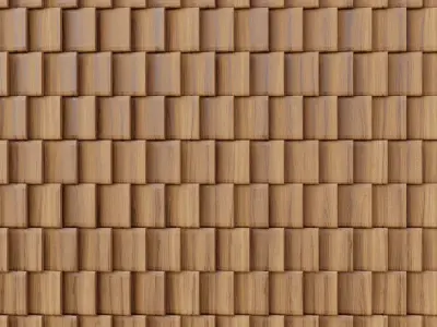 Wall wood V35 for your interior wall wood 3D model