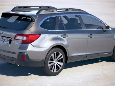 Subaru Outback 2018 3D model