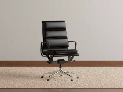 Executive Leather Chair 3D model