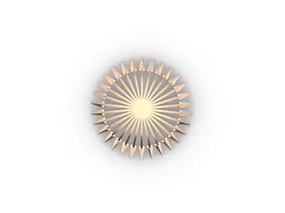 Star Interior Hanging design 3D print model