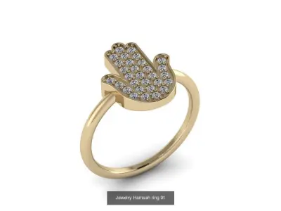 Jewelry Hamsah COLLECTION 3D Model Pack