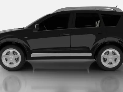 Mitsubishi Outlander 2008 3D model
