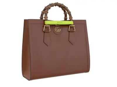 Gucci Diana small tote bag 3D model