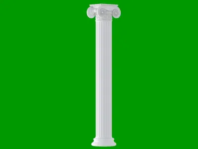 Greek Ionic 3D model