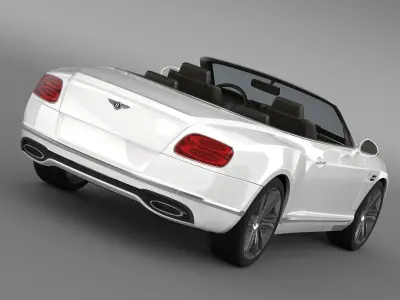Bentley Continental GTC 2015 3D model