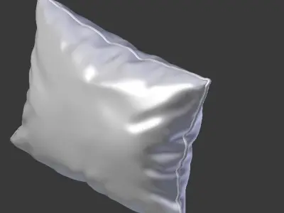 Piped Pillow 3 3D model