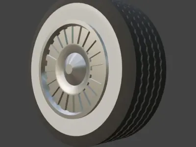 Antique Wheel 3D print model purchase