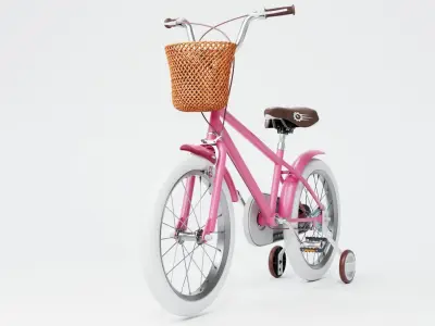 Bicycle Low-poly 3D model