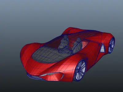 ferrari Achilleo 3D model