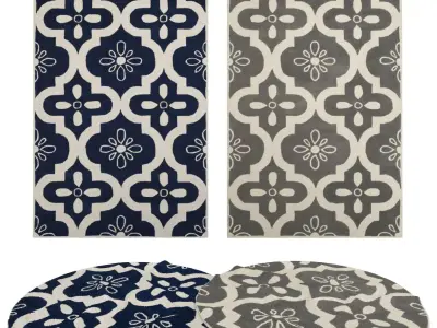 Rugs No 281 Low-poly 3D model