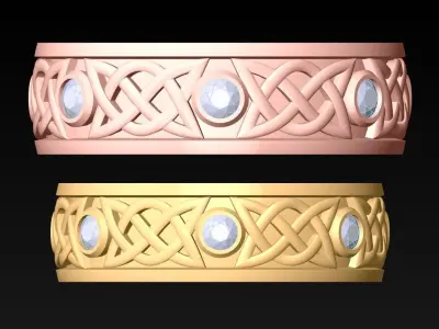 Wedding Rings - N116312 3D print model