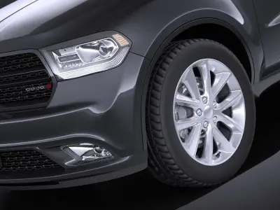 Dodge Durango 2014 VRAY 3D model