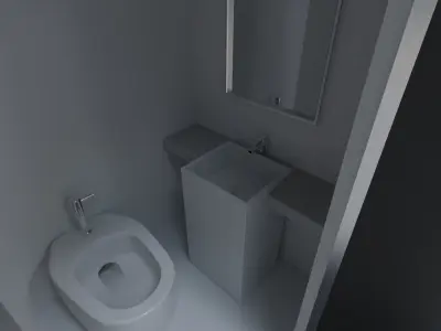 Portable Toilets 3D model