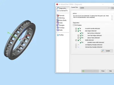 Wedding ring model 654 3D print model