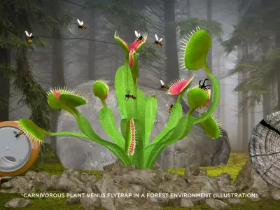 Carnivorous Plant Venus Flytrap 3D model